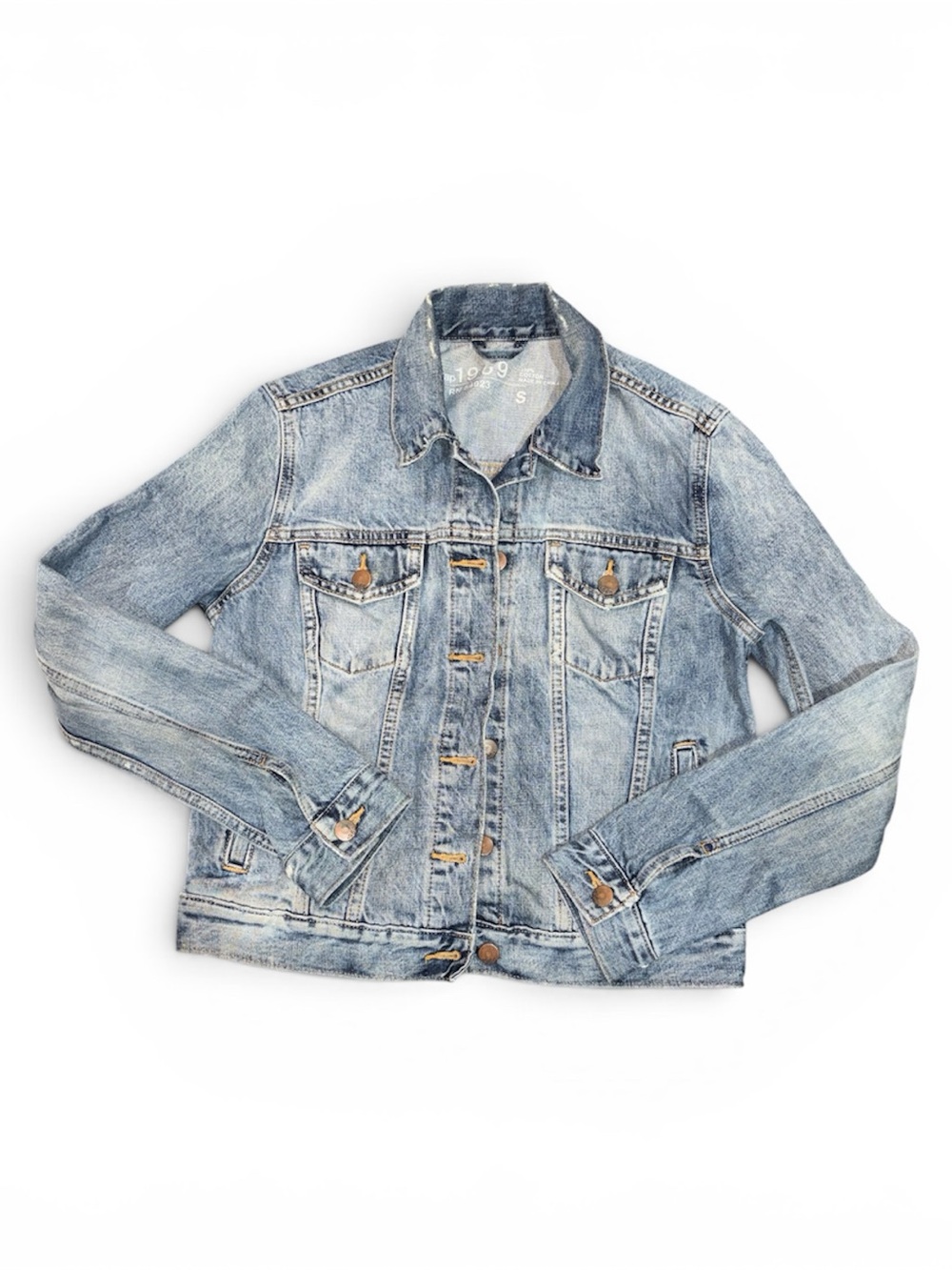 GAP 1969•Vintage Light Wash Denim Jacket